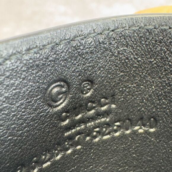 Gucci Black Microguccissima Card Wallet - Picture 7 of 7